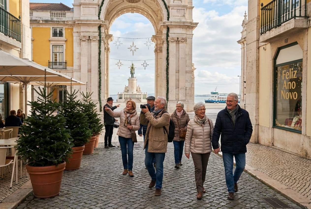 Unhurried, Scenic Lisbon — 3 Days for Seniors (Reveillon mood)