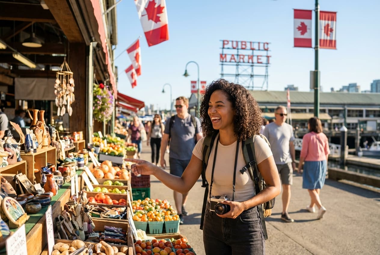 Vancouver Stopover: Stanley Park, Granville Island & Gastown (1 Day)