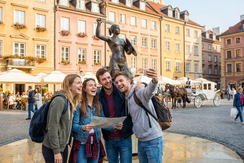 Vibrant 2-Day Friends Trip to Warsaw (Summer)