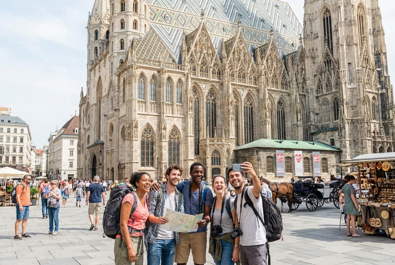Vibrant Vienna: One-Day Friends' Adventure