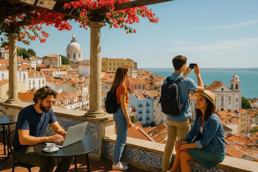Work-then-Wander: 3 Days in Lisbon — Cowork Cafés & Miradouros