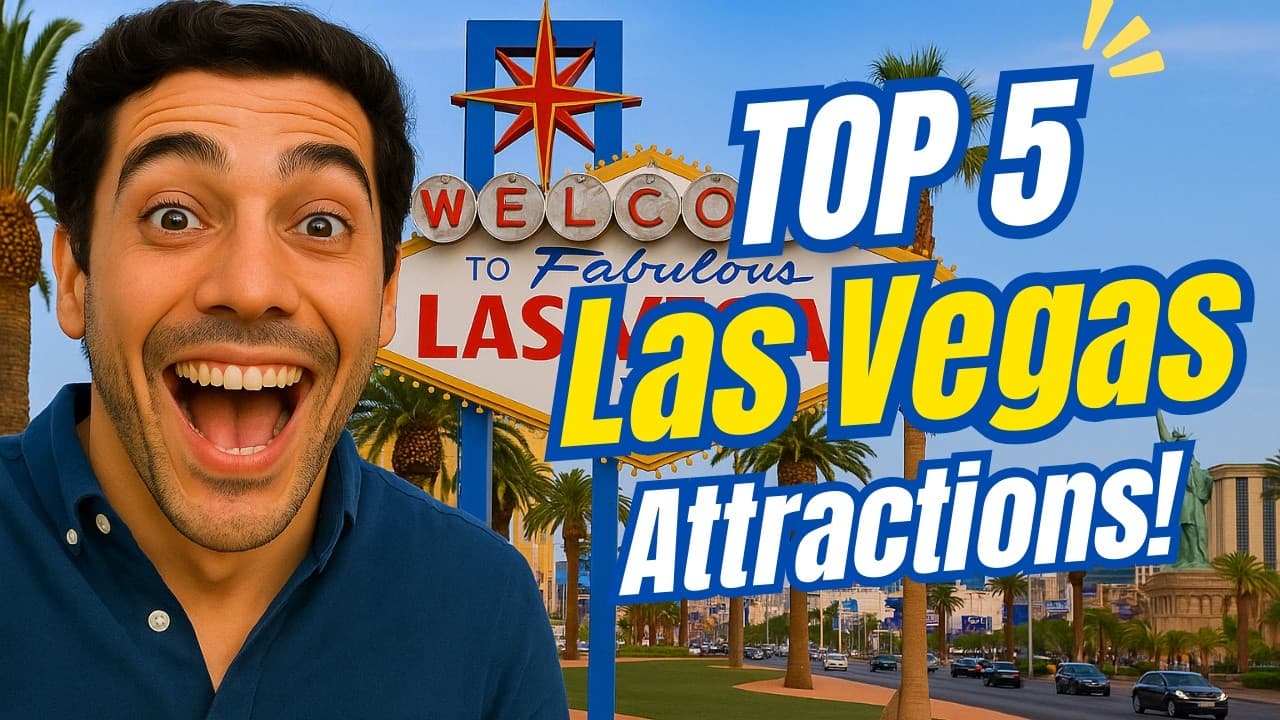 Top 5 Las Vegas MUST-SEE Attractions | Ultimate Vegas Travel Guide 2025