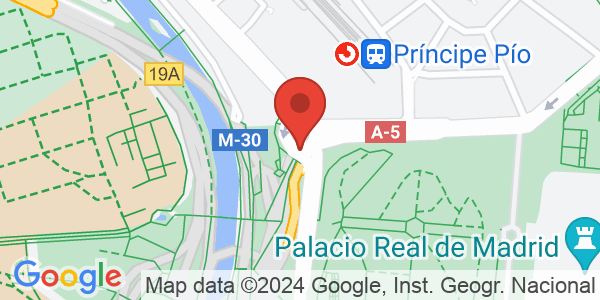 Moncloa Bus Station map
