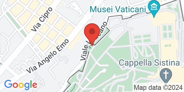 Roma San Pietro Station map