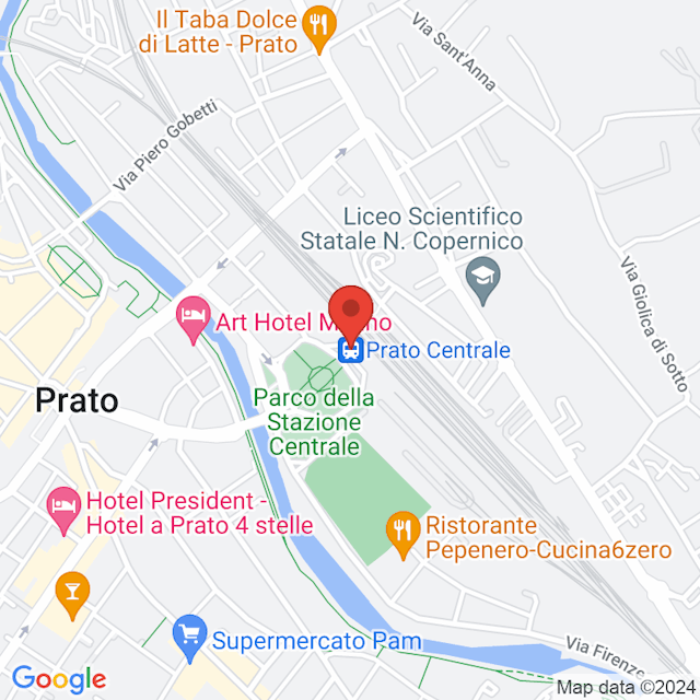 Prato Centrale map