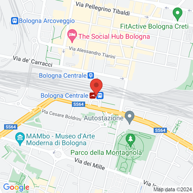 Stazione di Bologna Centrale map