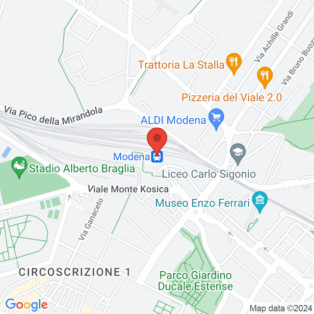 Modena map
