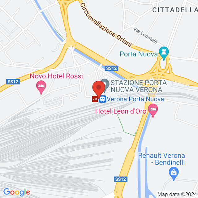 Stazione Verona Porta Nuova map