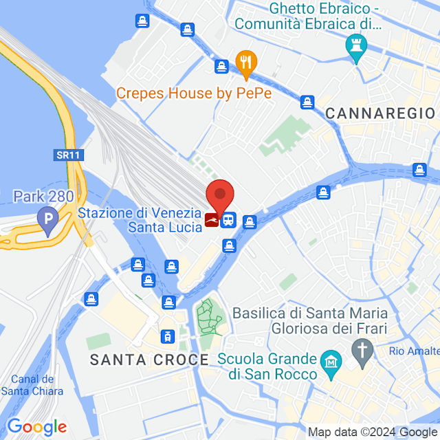 Stazione di Venezia Santa Lucia map