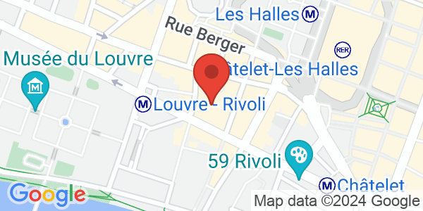 Rue de Rivoli map