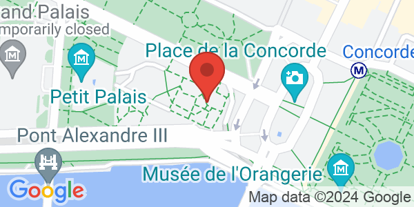 Place de la Concorde map
