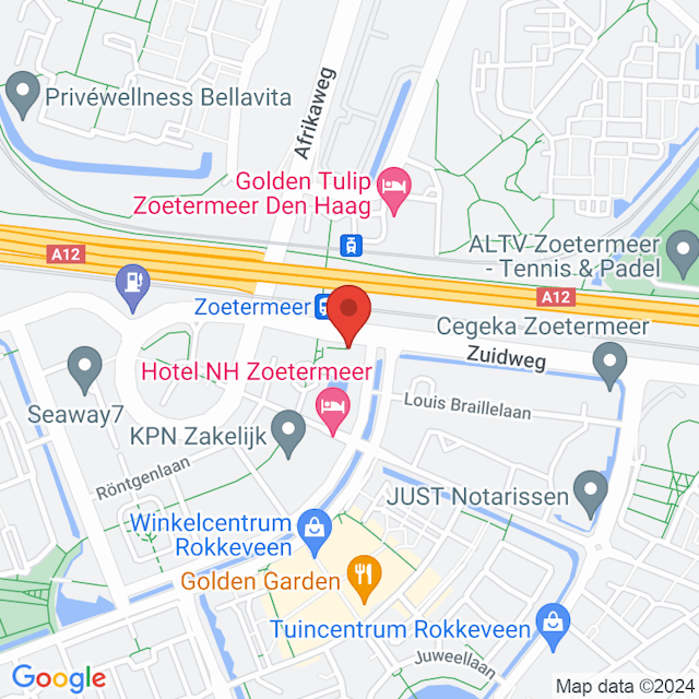 Station Zoetermeer map
