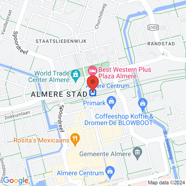 Almere Centrum map