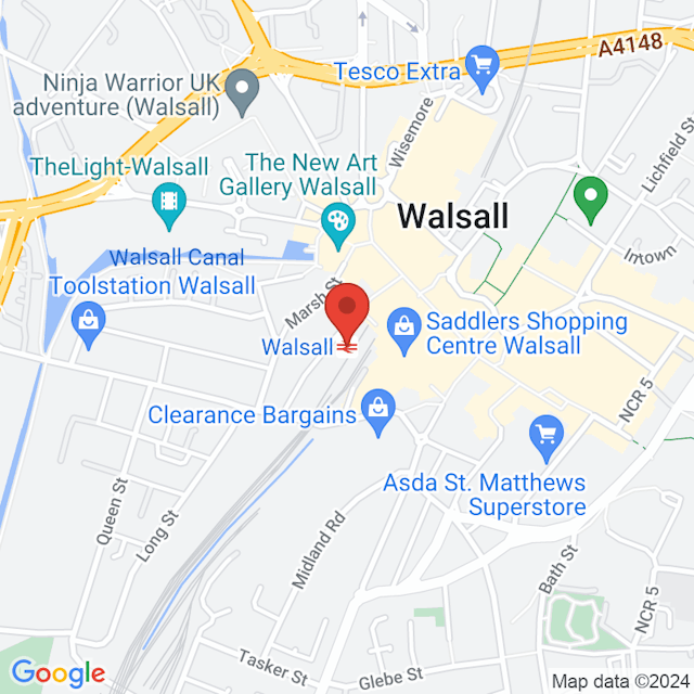 Walsall map